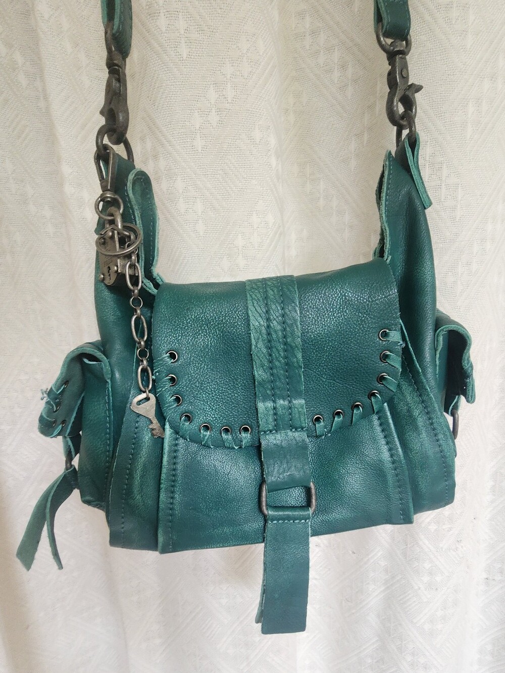 Free People Baby Leigh Leather Crossbody Bag